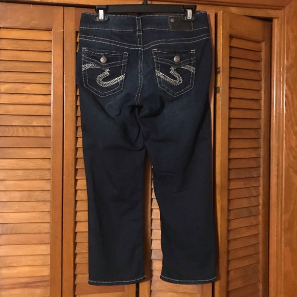 Silver Suki Mid Capri - Picture 2 of 3